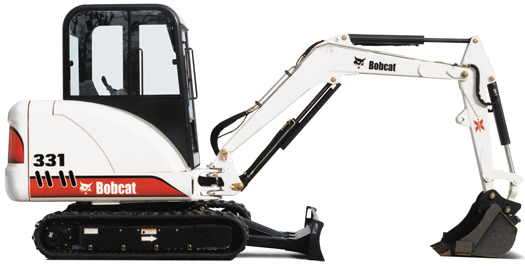 Аренда мини экскаватора Bobcat-331E